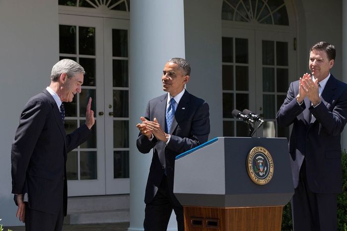 Comey-Obama-applaud-Mueller